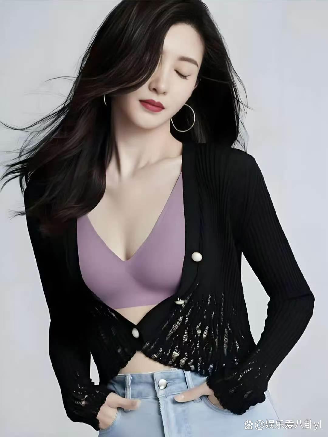 江疏影的内衣大片 