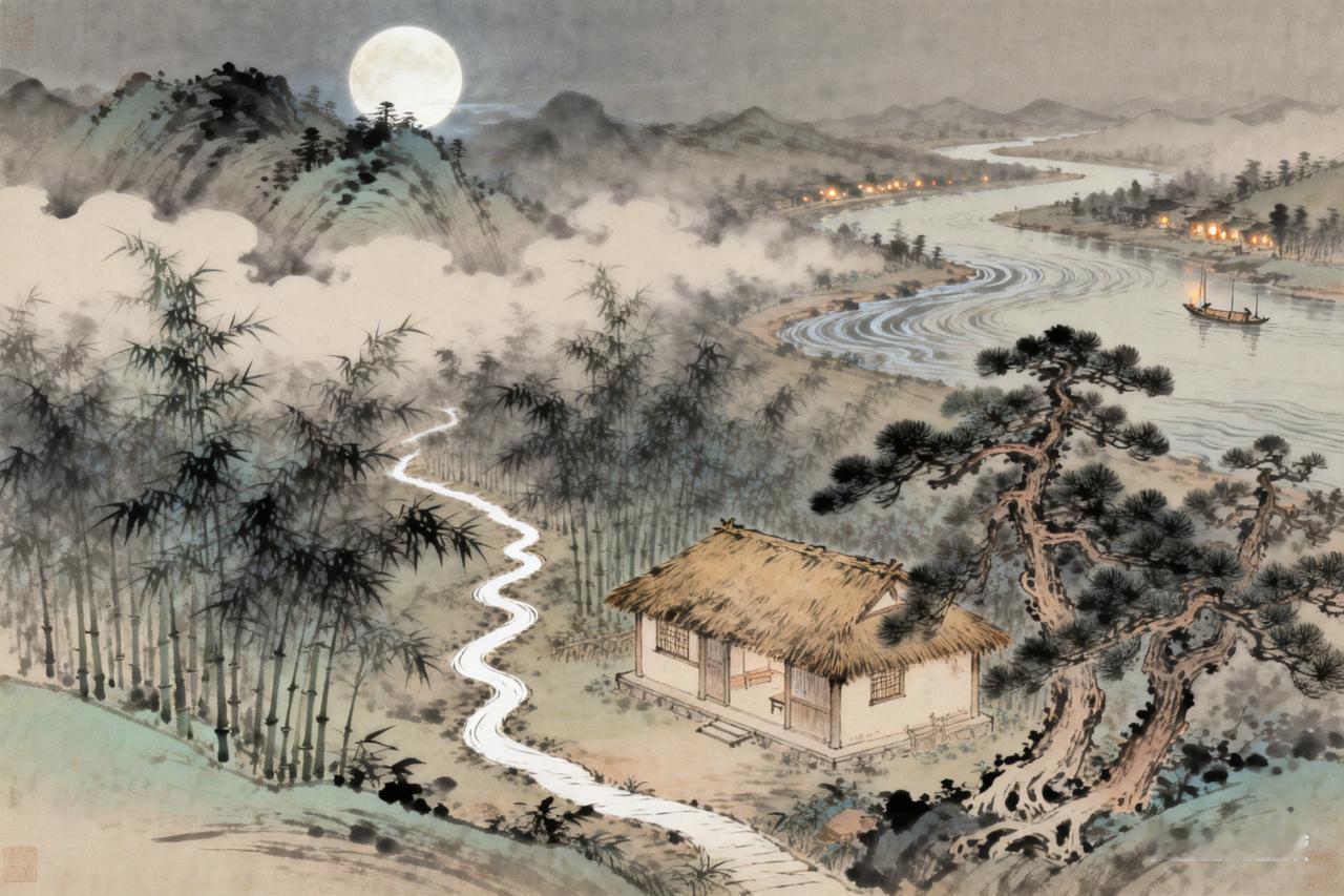 鹿门月照开烟树，忽到庞公栖隐处
有一种才气，叫孟浩然，开创王孟田园诗派。有一种矛