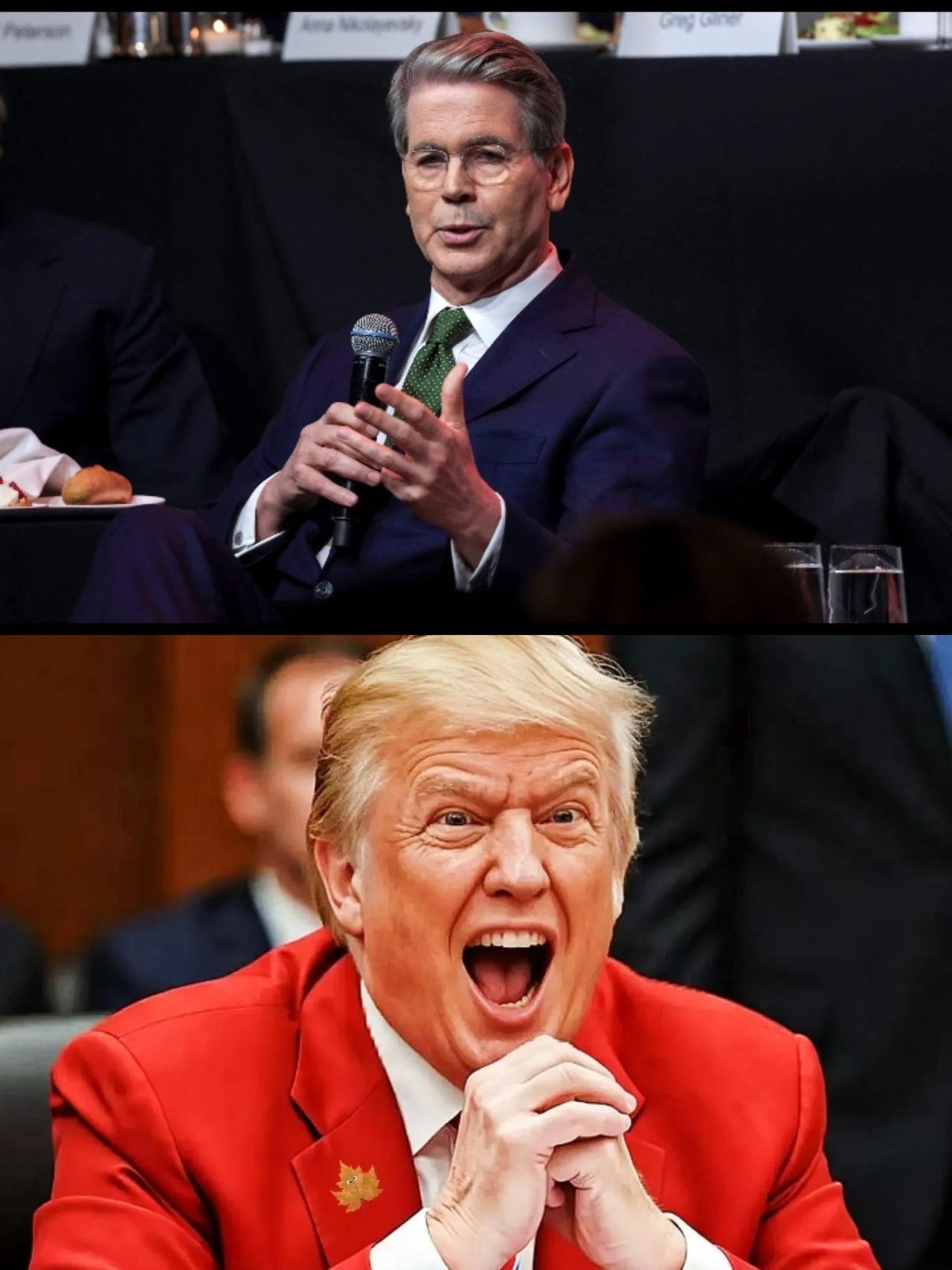 最近美国的热闹可真不少，一边是财政部长斯科特·贝森火力全开，一边是特朗普突然抛出