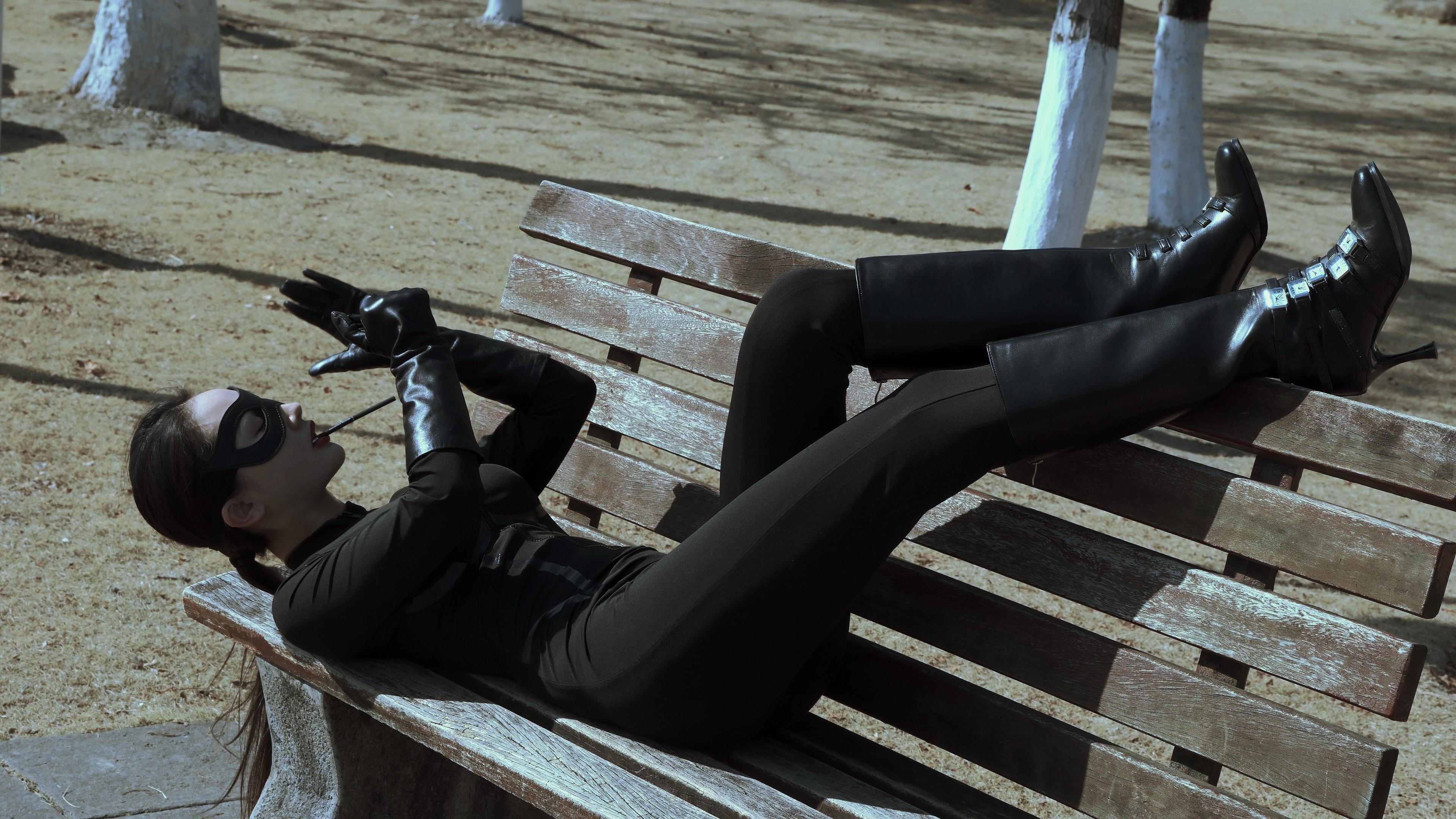 工作结束后的惬意。