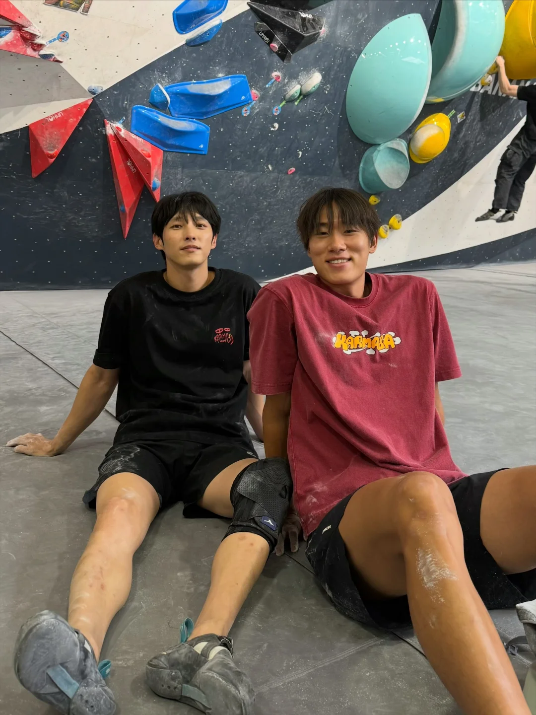 上海韩国攀岩人