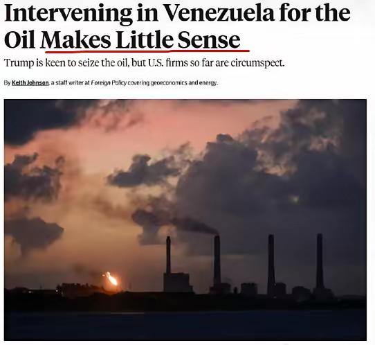 靠委内瑞拉石油赚钱困难重重，雪佛龙等美企保持沉默，白宫不得已盯上中国！

白宫天