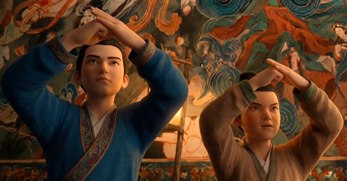 可灵AI制作动画为何如此稳定 当水墨丹青在代码中苏醒，敦煌彩衣于算法间飘拂，原来