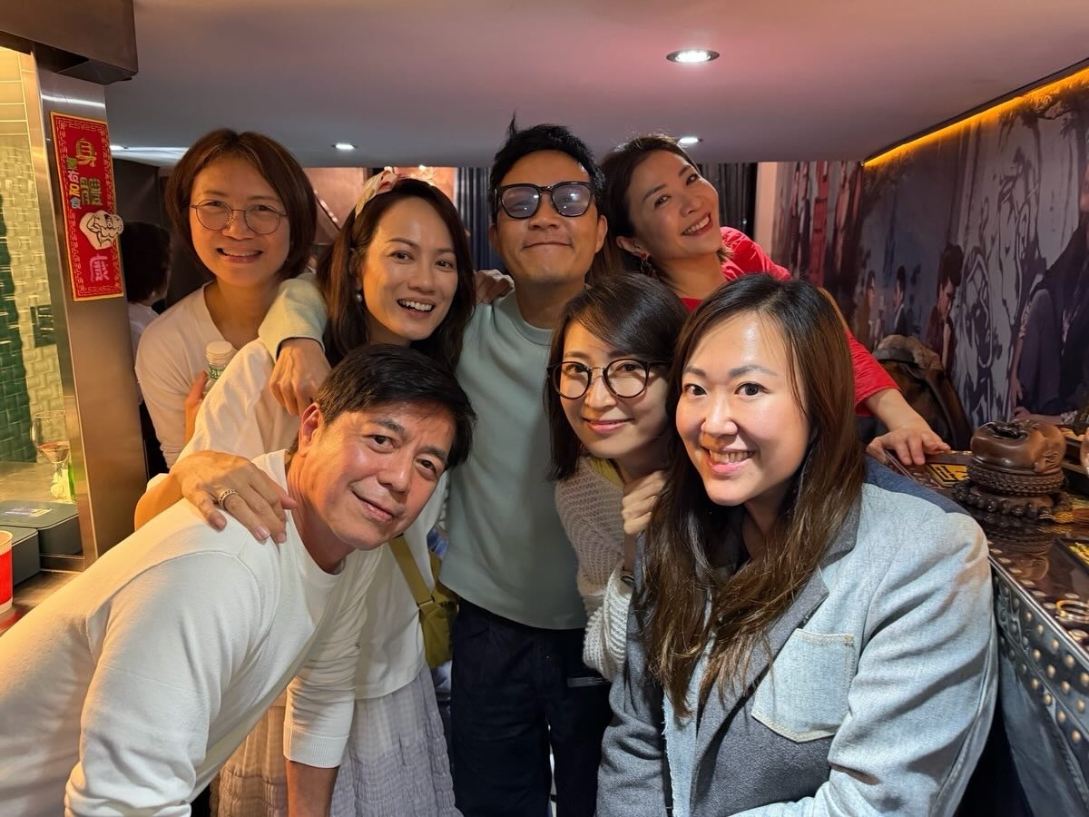 《心战》演员们聚会 