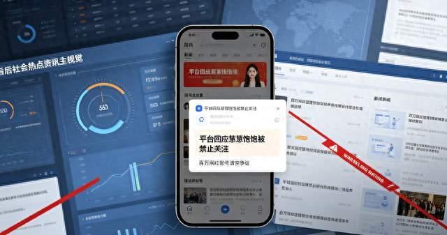 平台回应慧慧被禁止关注，445万帐号清空，网红屡踩红线终受处置