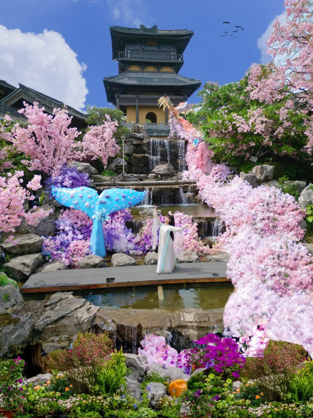 太震撼了❗️这才是我心中的国风仙侠古镇🧨🧨