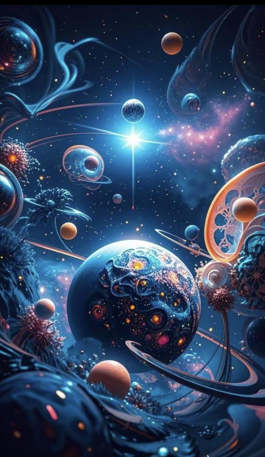 现在已经是太空时代了，人们可以搭乘太空船到达月球，却永远无法探索人们内心的宇宙风