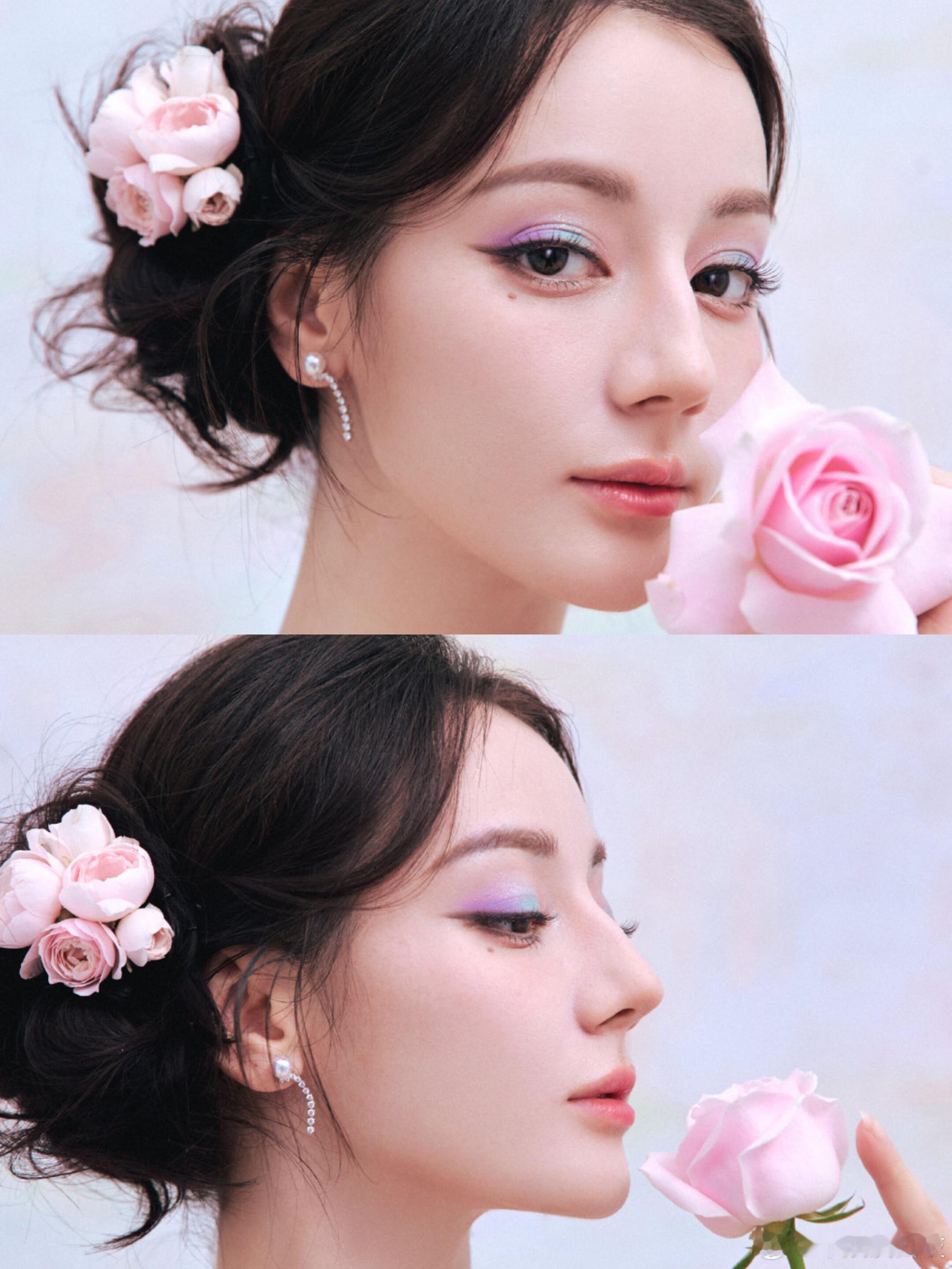 #迪丽热巴高定新季全球首穿#迪丽热巴五彩斑斓的小女孩，这几天我眼前一亮一亮又一亮