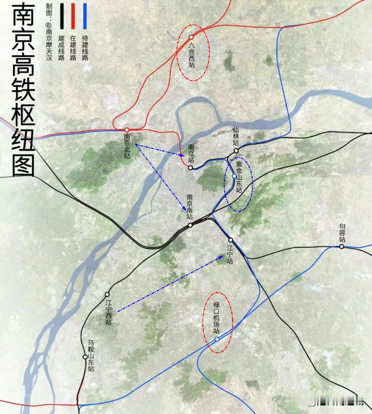 南京居然有这么多的客运站！以前只知道有南京站、南京南和南京北站！

今天，看到南