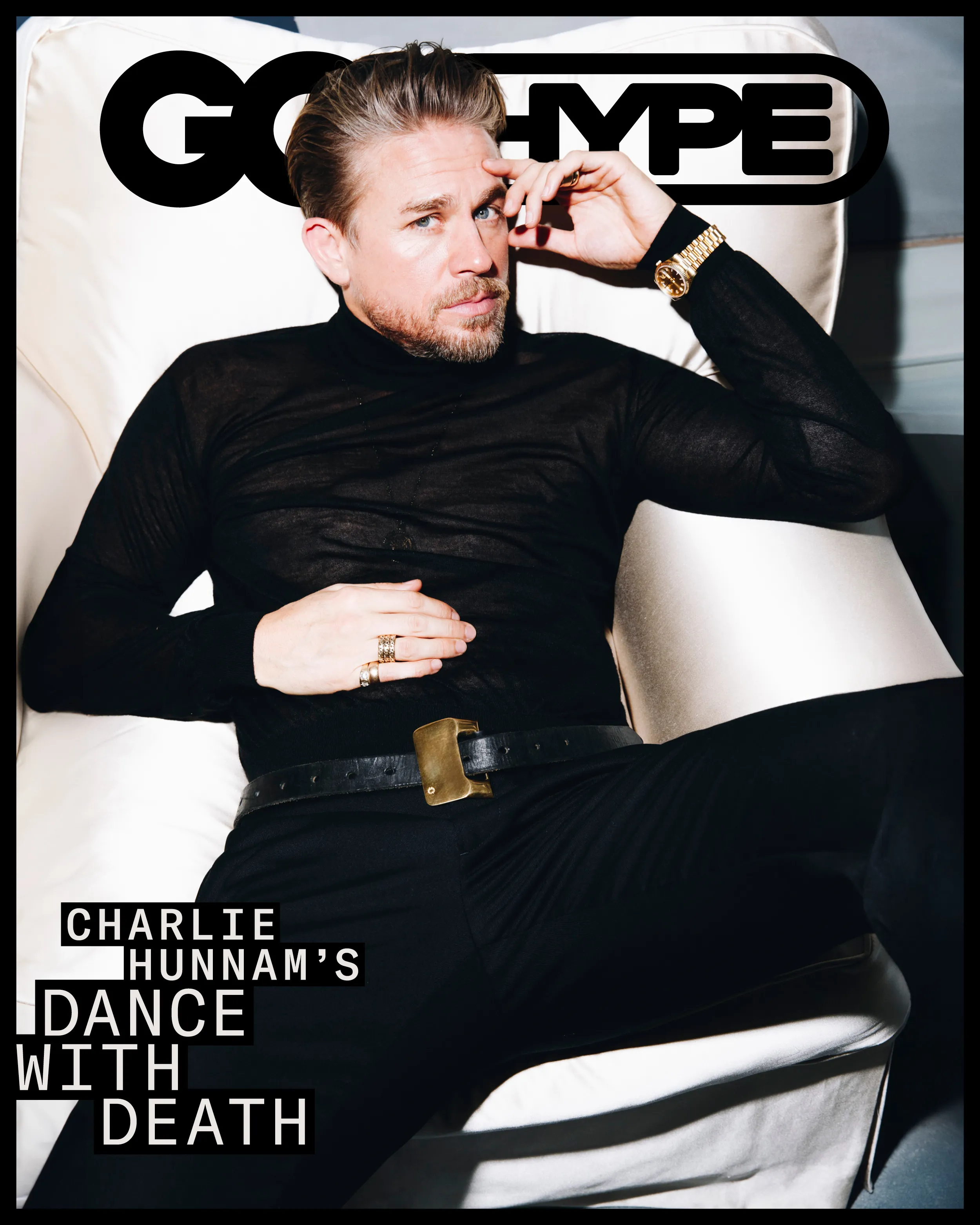 查理汉纳姆超型登上《GQ Hype》周刊封面及写真美图大赏！他在Ryan Mur