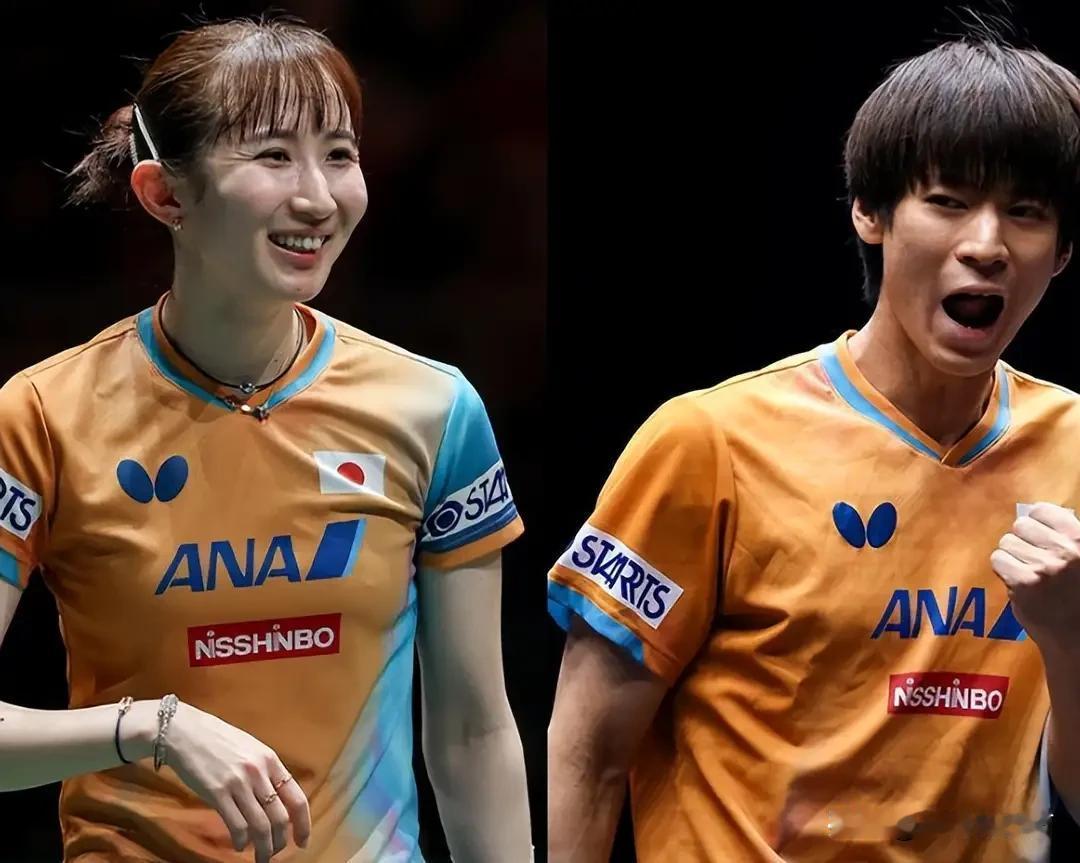 乒乓球混合团体世界杯第二阶段巡回赛迎来日韩对决，首场混双，户上隼辅/早田希娜2-