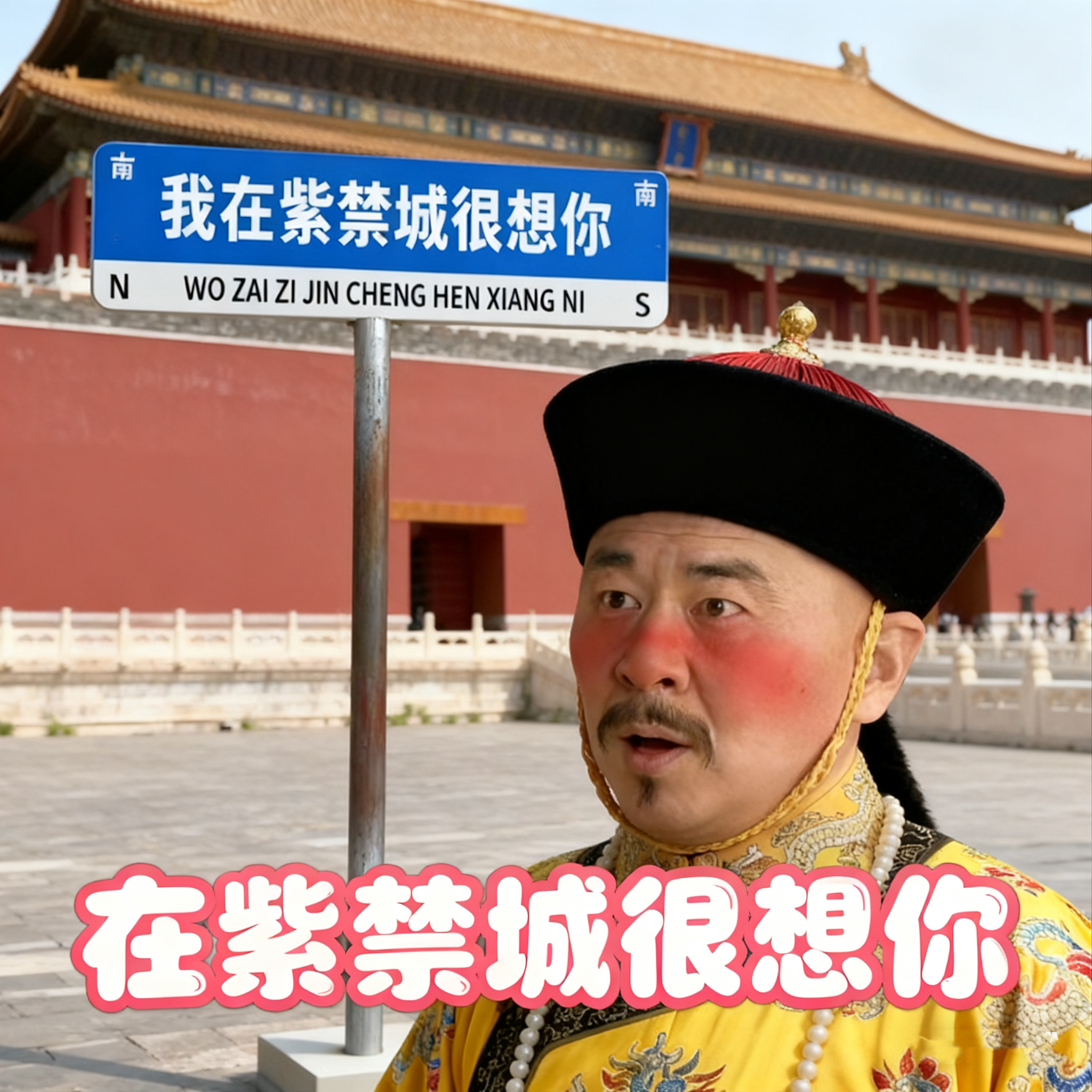 中国人有自己的嬛球影城国庆故宫到底有多少个甄嬛 太搞笑了哈哈哈哈，想到周迅那句：
