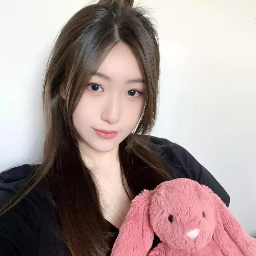 温柔粉兔，可爱满分玩偶粉兔子 粉兔兔子 萌哒哒粉嘟嘟兔 粉兔 粉兔小農 紫粉兔 