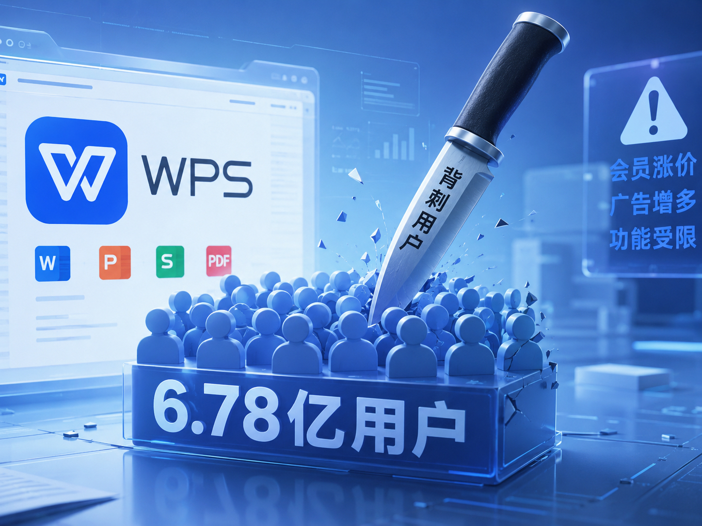 背刺6.78亿用户WPS吃相有点难看 笔记本从Win换Mac之后，基本上就是用W