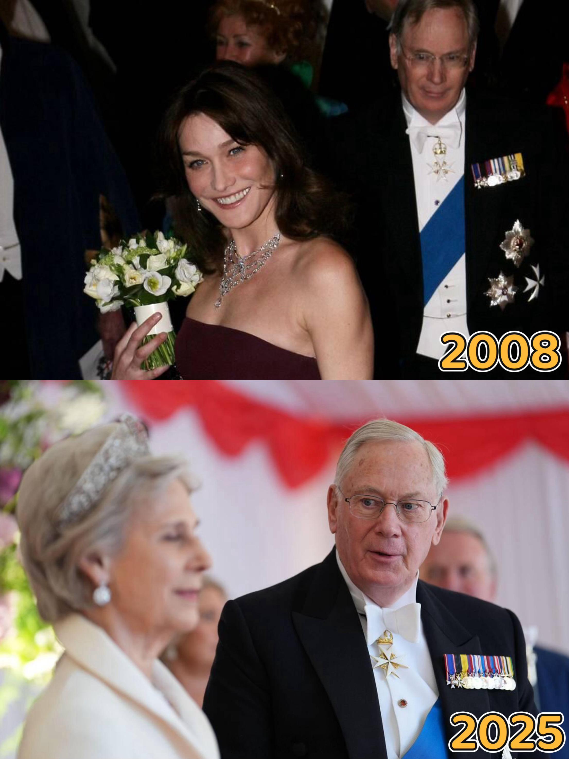 英国王室[超话]  2008➡️2025距离上次英国举办法国国访是2008年，格