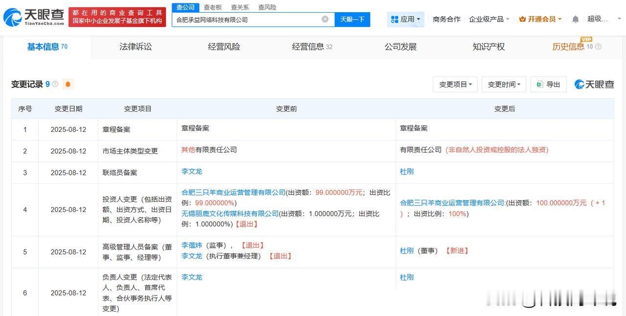 【嘴哥近期退出三只羊旗下公司 嘴哥刚卸任三只羊旗下公司职务】三只羊嘴哥复播在线人