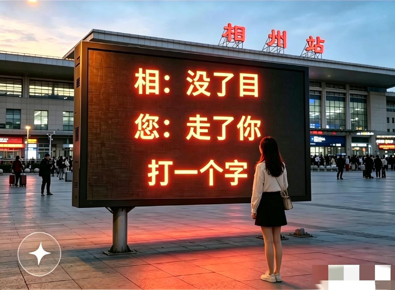 作为一个大学生，这字谜愣是看半天没看懂！我估计！只有研究生博士生以上文化的高手才