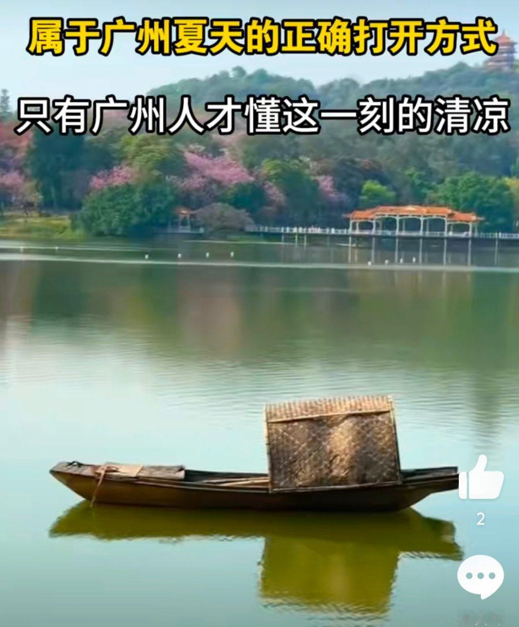 只有广州人才懂这一刻的清凉 楼下阿婆把竹椅搬到树下，小狗趴在地上不伸舌头，连穿拖