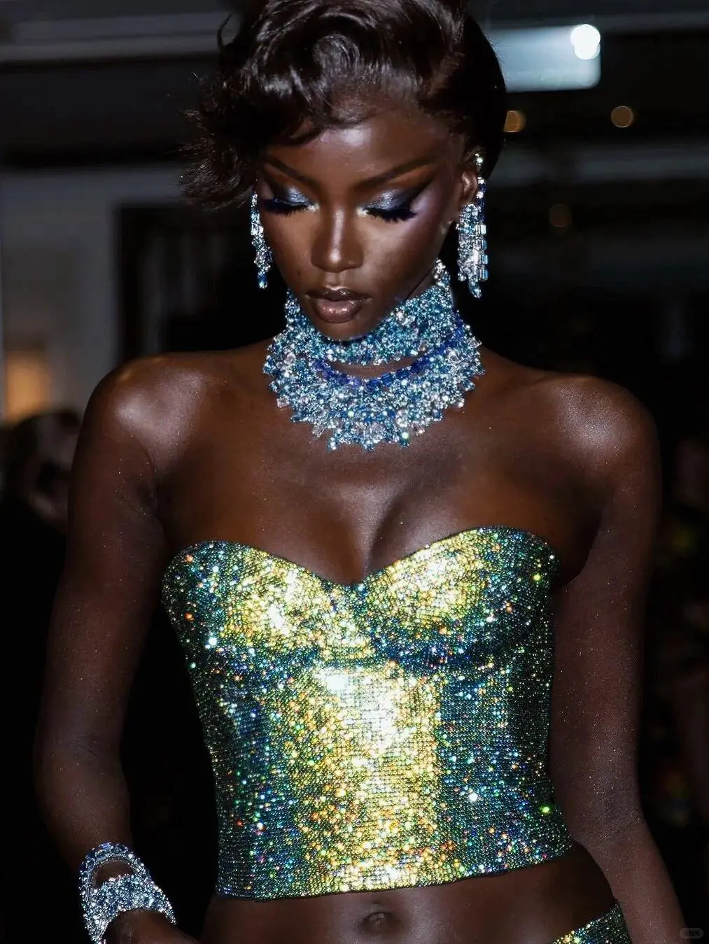 黑珍珠两套人鱼姬造型🧜真的美疯了！！！！