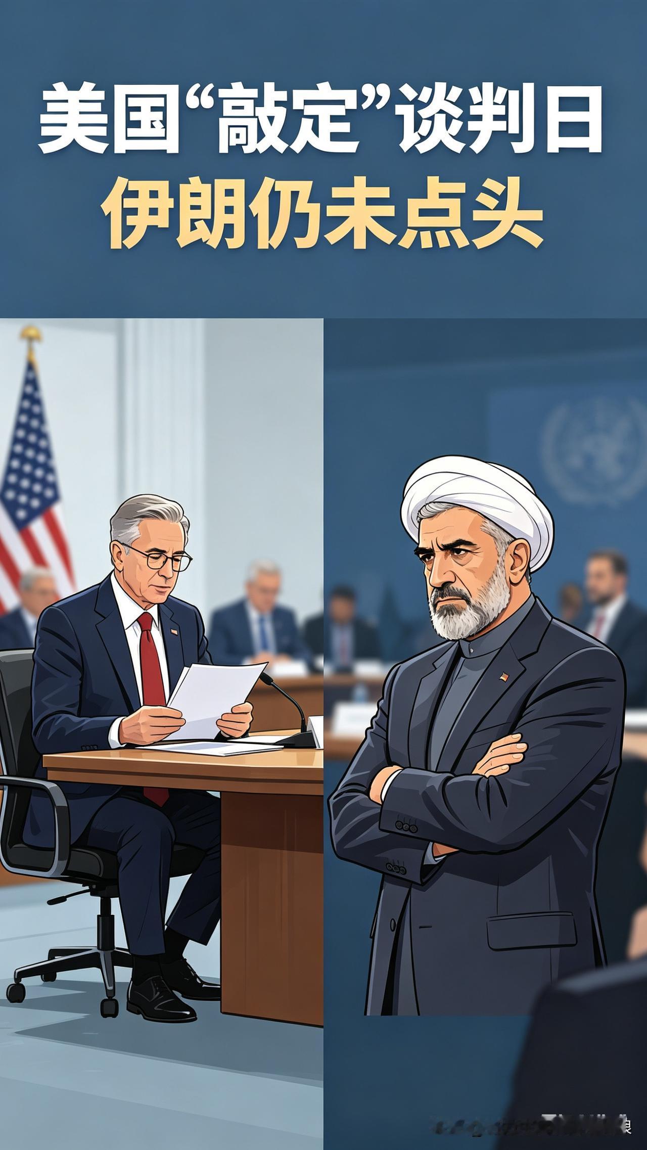 美国单方面定好谈判日，伊朗直接不买账
 
真就是美国自导自演一场戏。
自己单方面