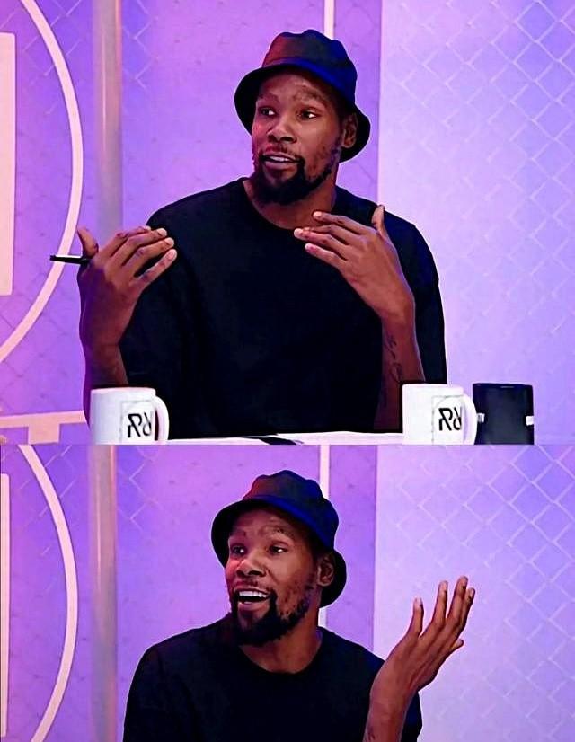 杜兰特不靠得分定义自己了。
当年死神杀穿禁区，现在蹲在板凳上喊“别硬抢，等掩护”