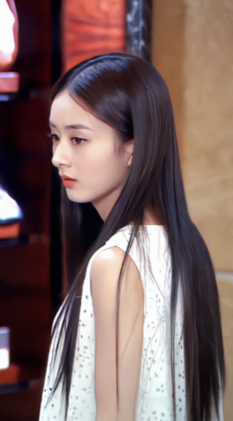 赵丽颖唯一纯白的百合花 