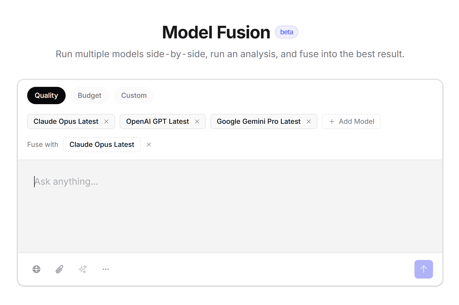 OpenRouter 出了一个名为 Fusion 的新功能。最简单的用法是在调用