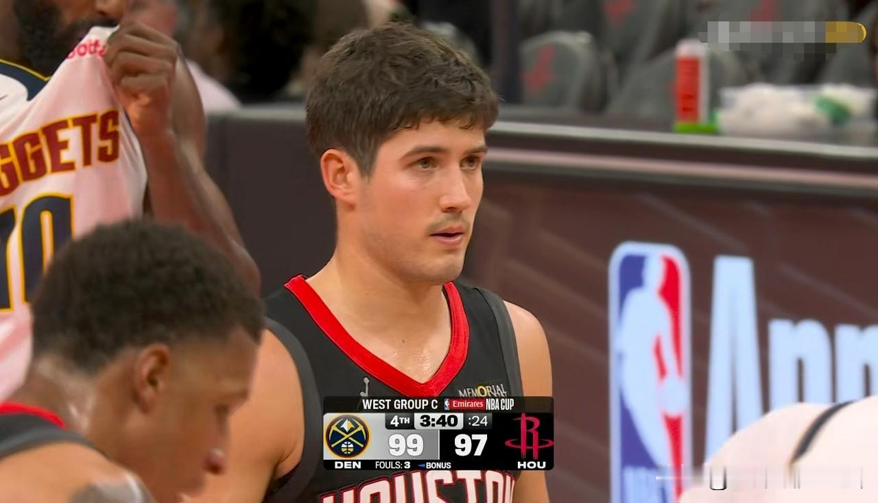 火箭超级新星谢波德真是太闪耀了！虽然今天火箭在主场以109：112不敌掘金，但是