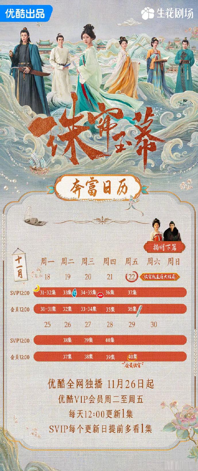 《珠帘玉幕》还以为播完了，安安静静的超点了，这一场大戏轰轰烈烈地结束了。 