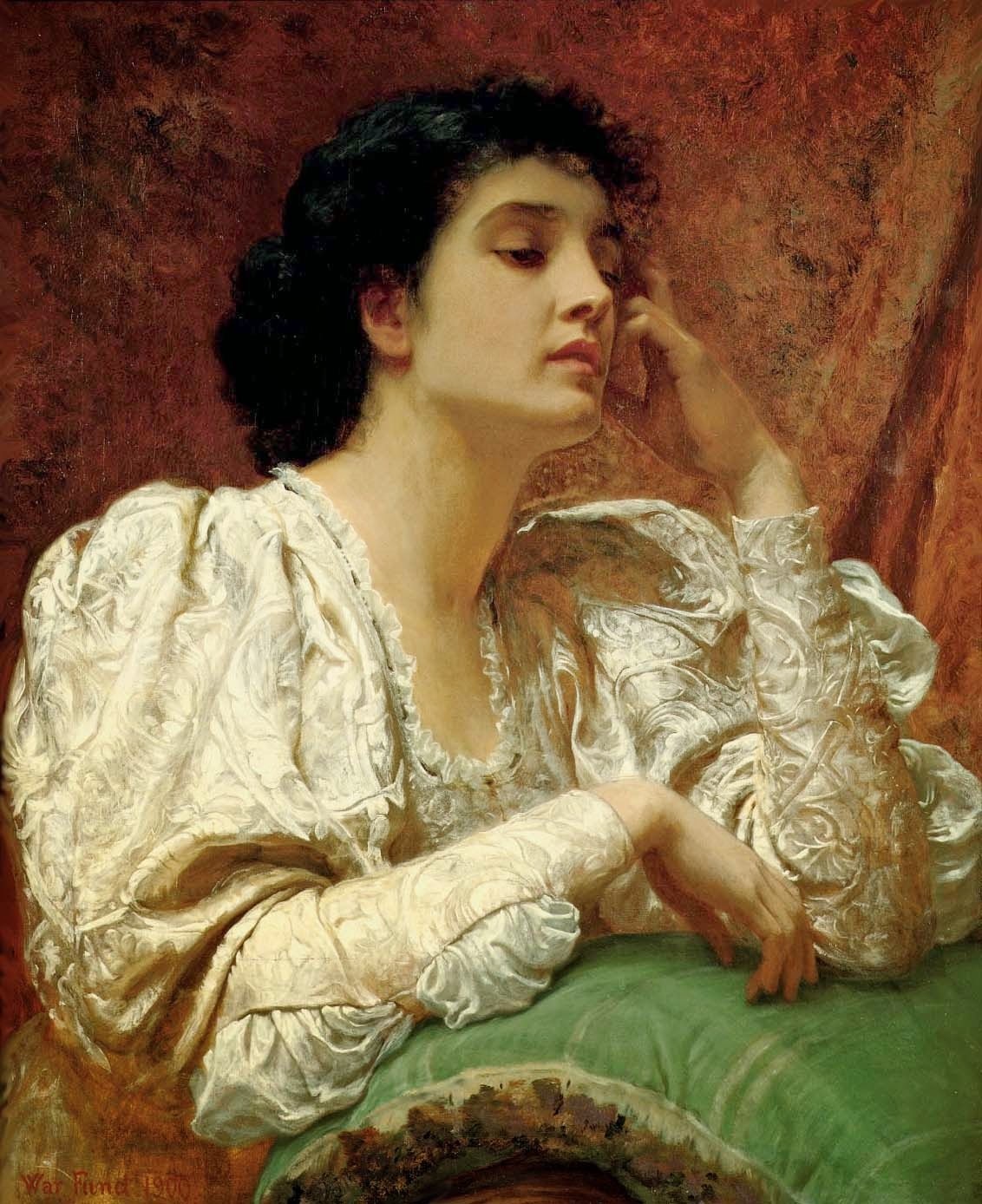 英国艺术家查尔斯·爱德华·佩鲁吉尼Charles Edward Perugini