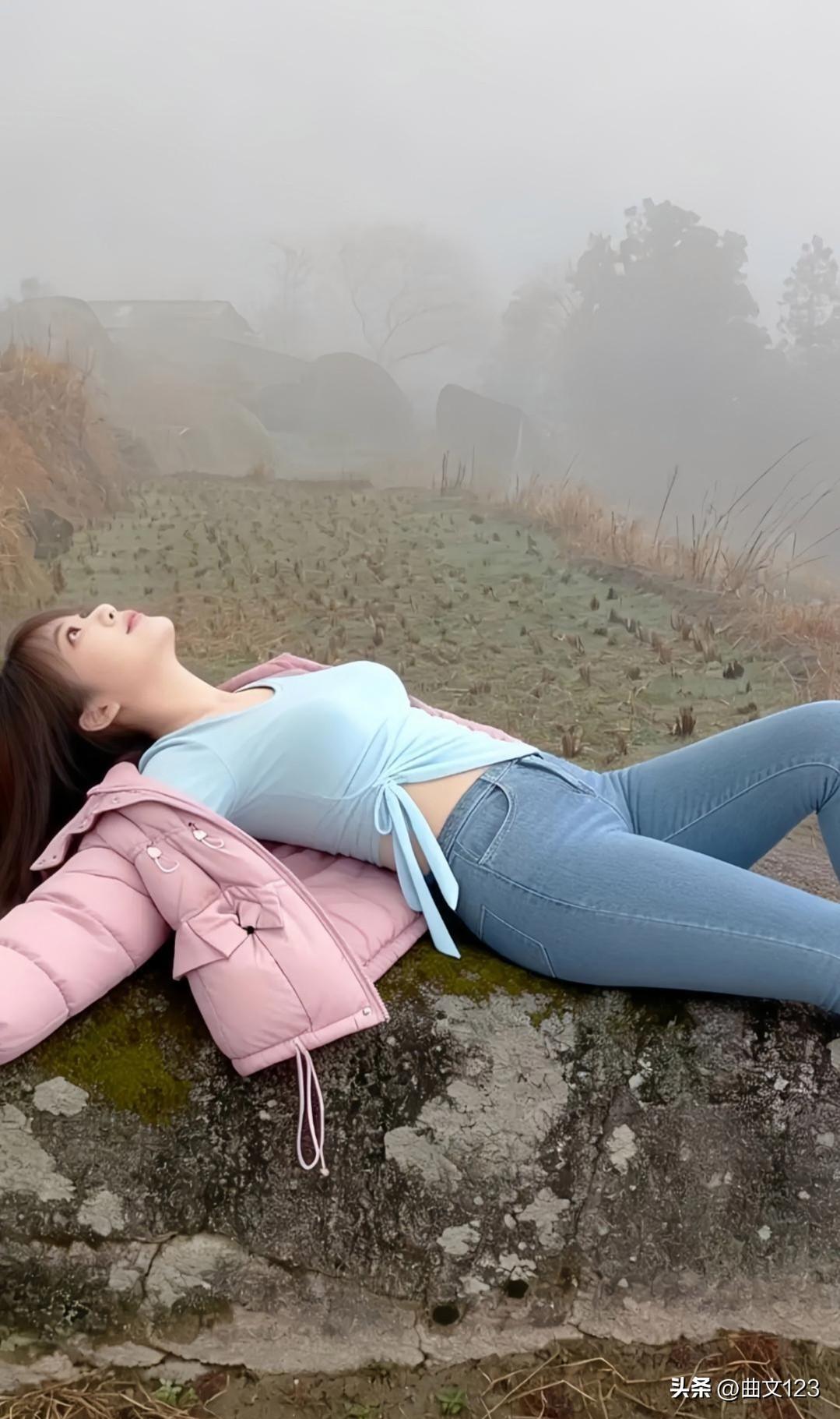 大山里的村花，肤白貌美，身材火辣，气质与美貌并存！