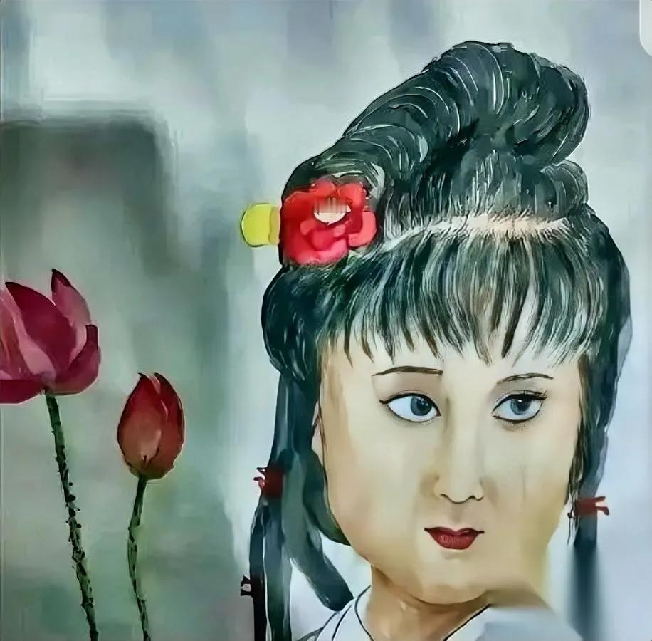 老公报美术班

老婆画林黛玉

老公盯着画越看越浑身不对劲。

老师还一个劲夸这