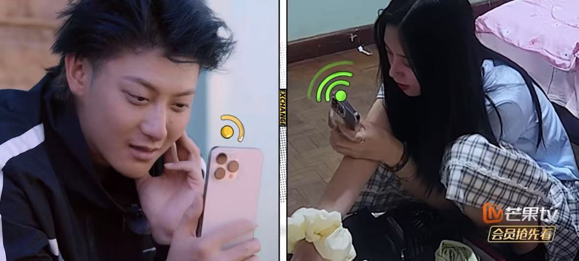 徐艺洋回应黄子韬未读乱回哈哈哈哈，黄子韬和徐艺洋打电话，信号不好说话很卡，黄子韬