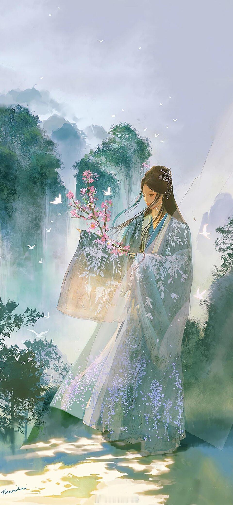 我若是心向于你，世间千千万也抵不过一个你。我若是不心向于你。你抵不过世间千千万。