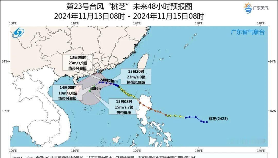 最近广东的天气可是热闹得很呢！台风“桃芝”和“天兔”都来凑热闹了。听说“桃芝”已