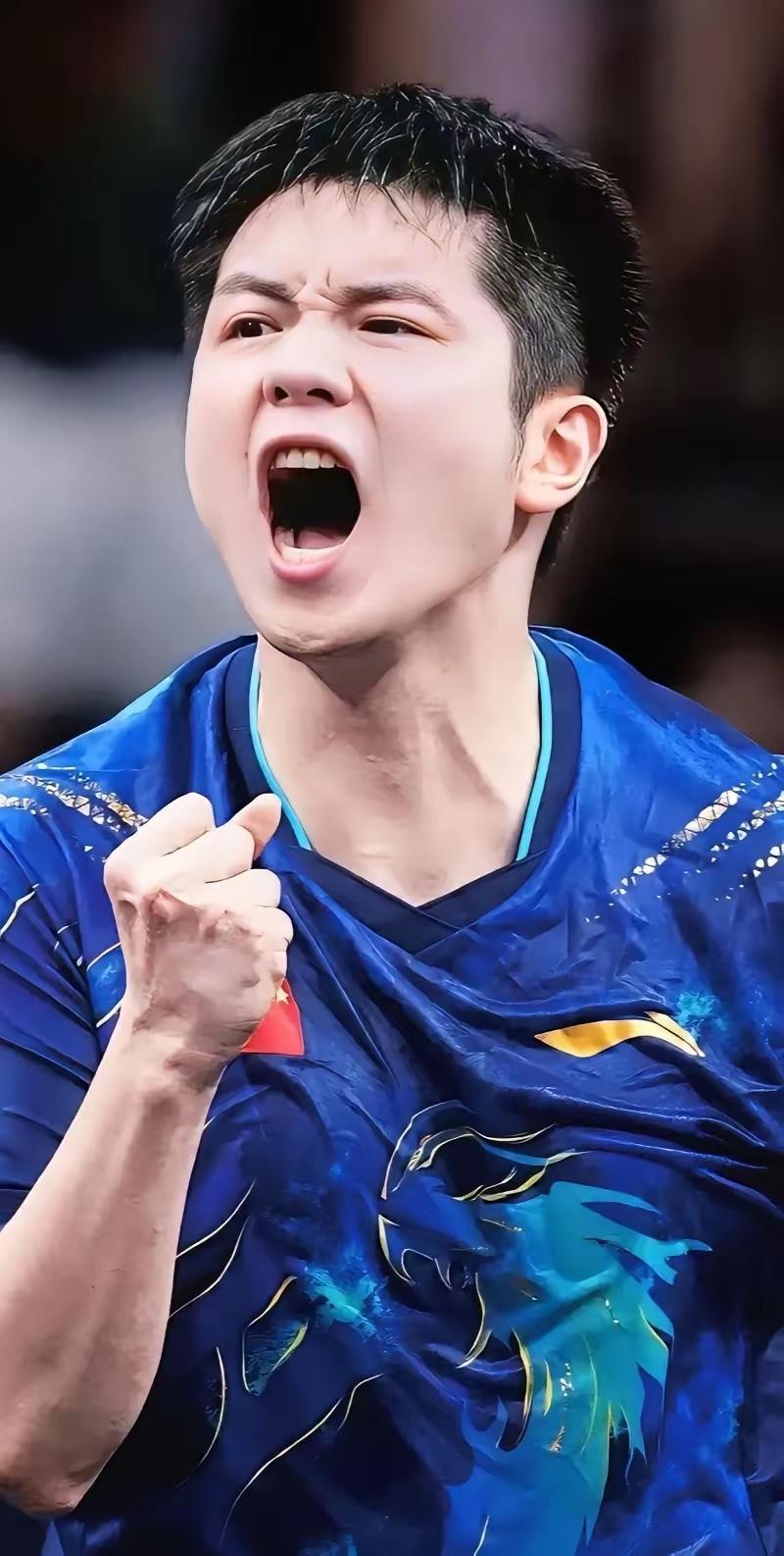 此时此刻，我真的不知道该用什么词来形容樊振东。除了激动还是激动。乒乓球男单半决赛