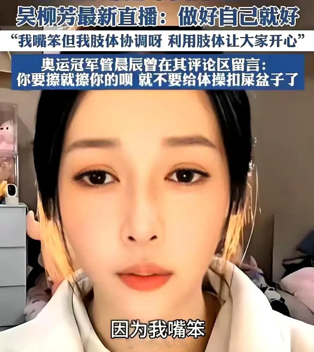 吴柳芳争议 吴柳芳争议，吴柳芳就没什么争议。从4岁开始练体操，拿了15个各式各样
