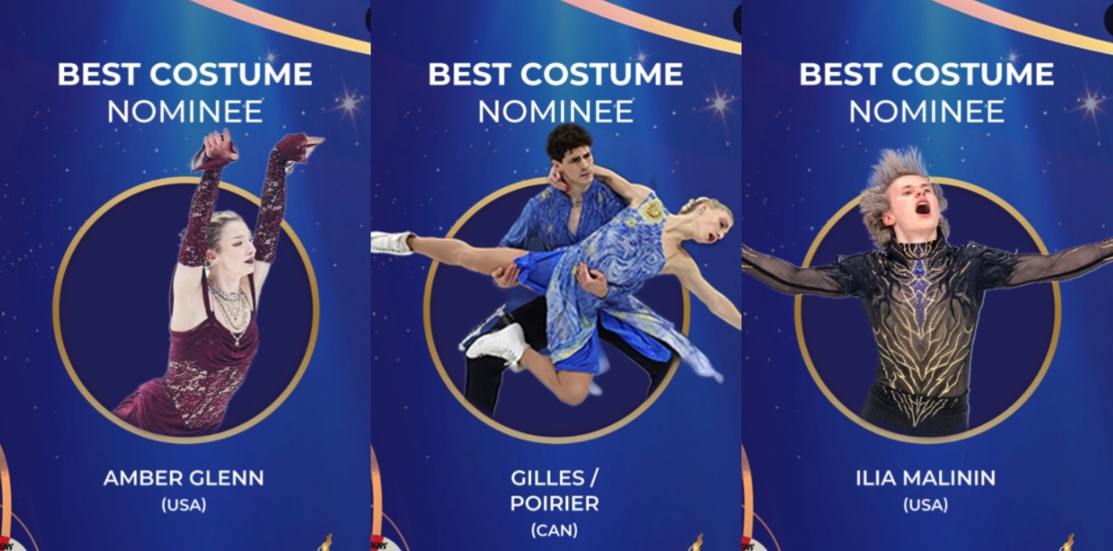 ISUFigureSkatingAwards 收集花样costume 最佳服装单