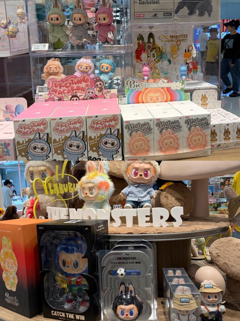【拉布布新品常规款破发，LABUBU新品告别二手高溢价行情】近日，泡泡玛特旗下I