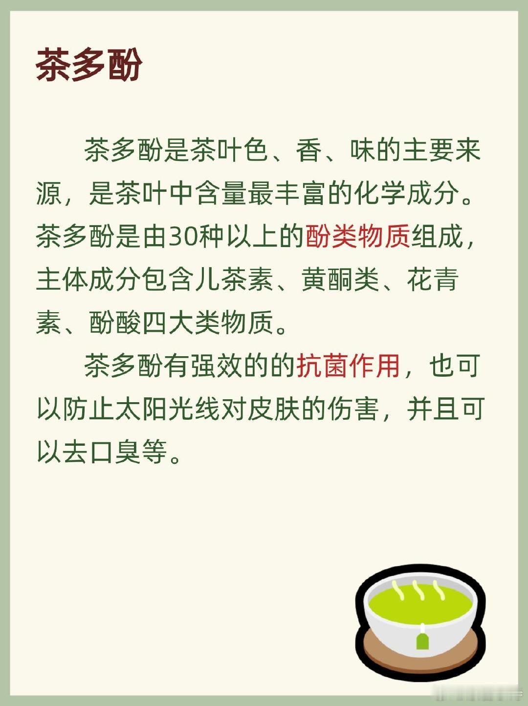 茶叶的“成分密码”：除了提神，还有这些作用🍵早晨提神的绿茶、午后暖胃的红茶、消