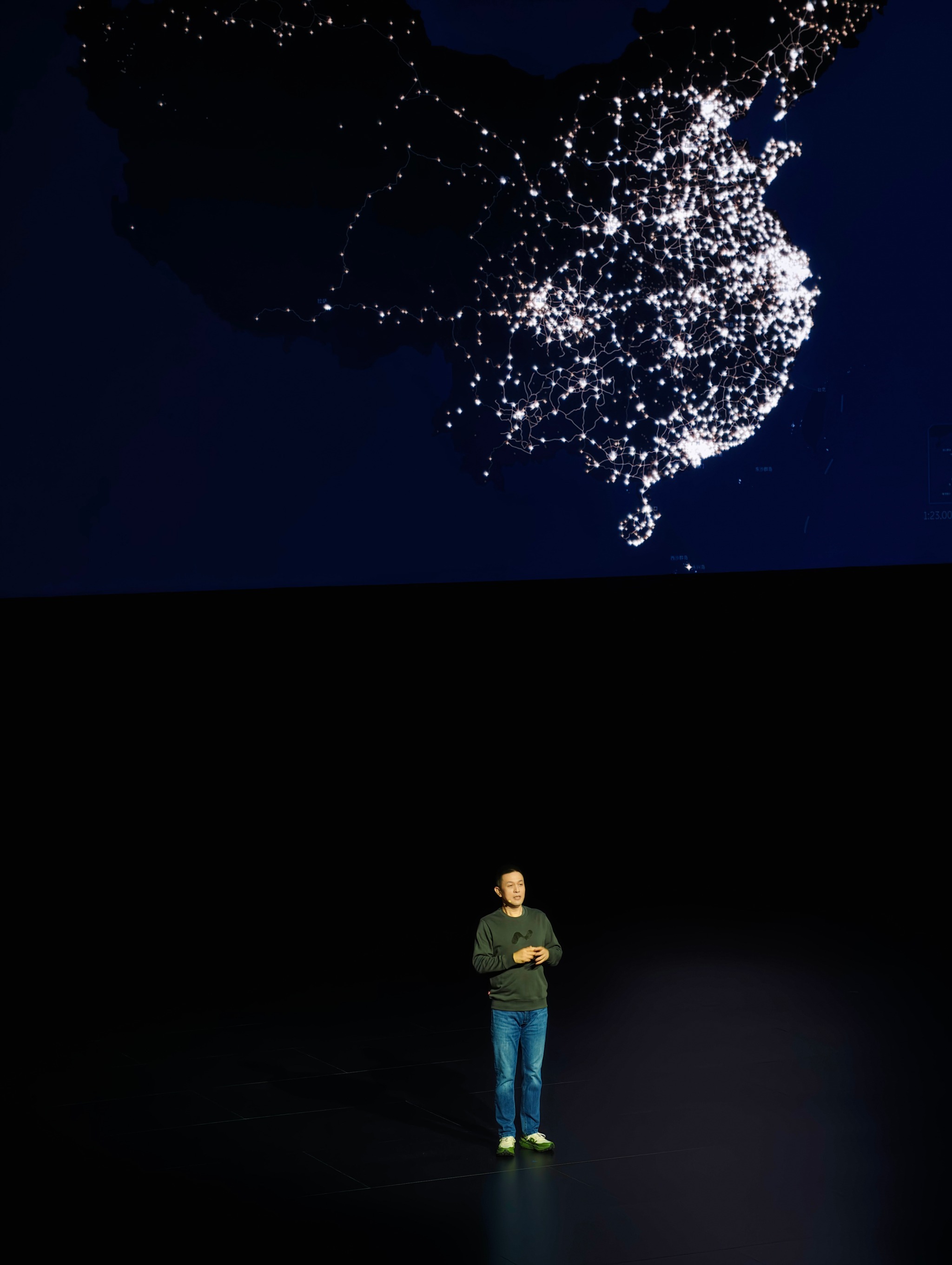 感谢用 NIO Power 点亮中国中国大五座suv空间奇迹乐道汽车 杭州·中国