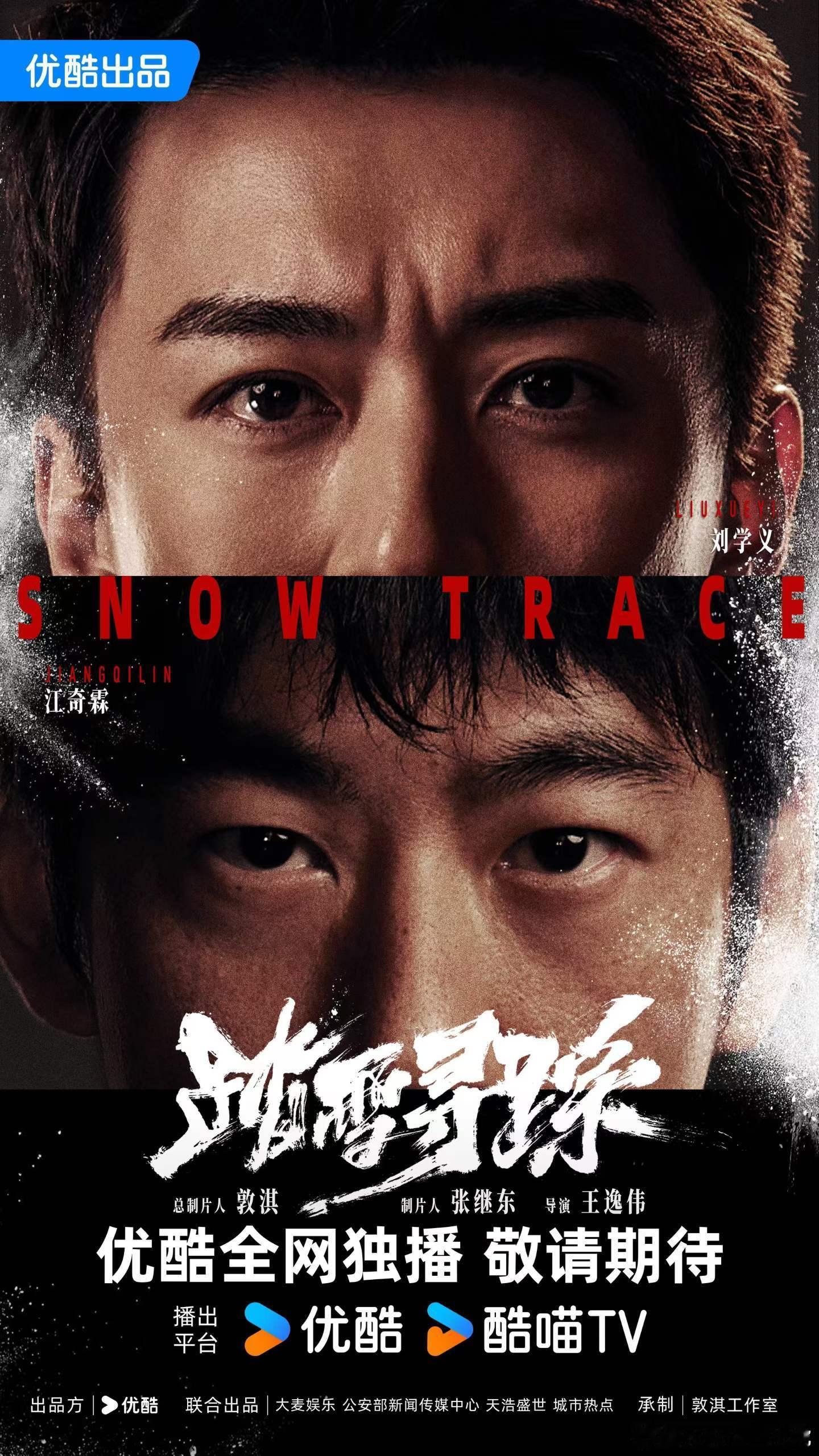 踏雪寻踪   🎬 探证识凶海报      刘学义✖江奇霖❄️剥雪见痕    优