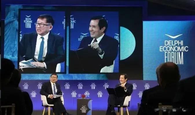  马英九在希腊非常大方地点赞、宣传大陆。他说，大陆几乎每个大城市都有40～50层