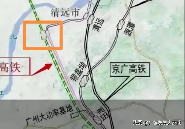 广清永高铁在清远（清城）设站的方案不如在（清新）设站！或者增设一个清城站！

广