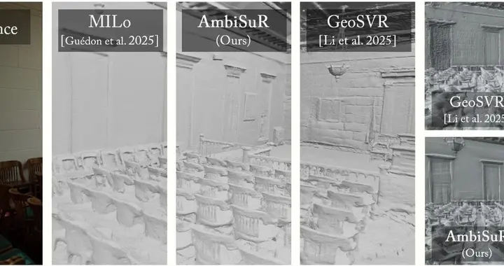 北航/新国立提出AmbiSuR，重塑高保真3D几何重建