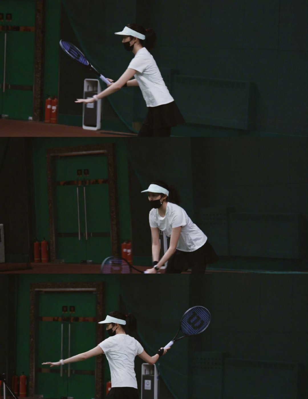 关晓彤打网球累不累 是不是累又充实