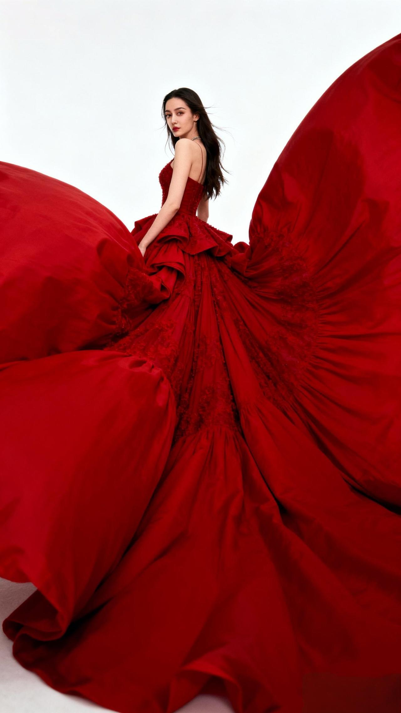 红色大气礼服什么样的穿搭可以成为气质女神?