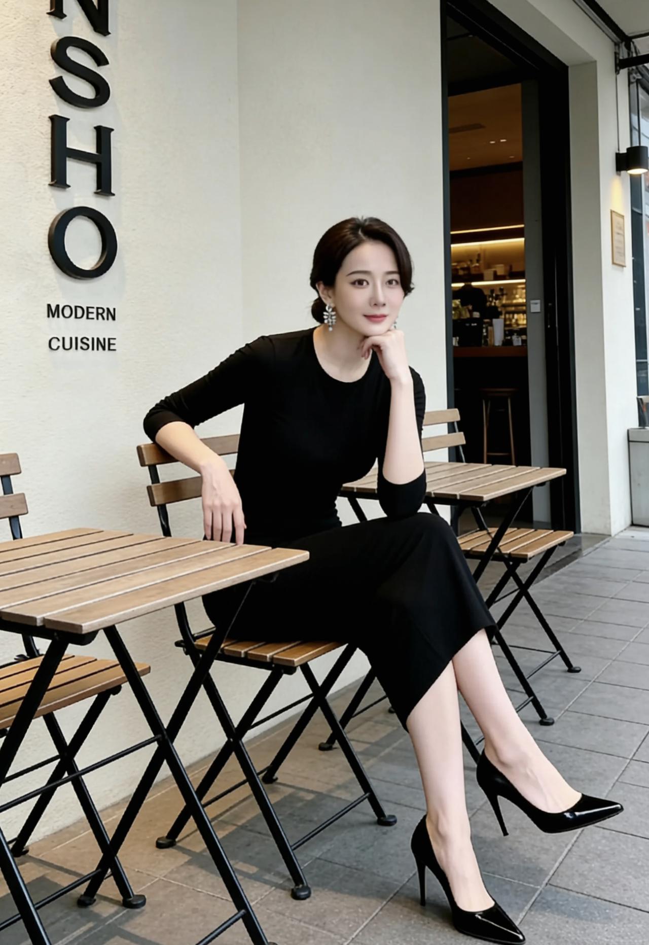 什么叫有韵味的女人，就是有女人味，看着非常优雅和端庄，气质很迷人，让人忍不住想要