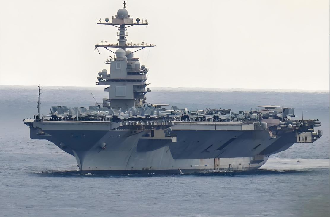 美国那艘被称为“逃兵航母”“福特”号要离开中东返回美国。令人没想到的是，美国“福