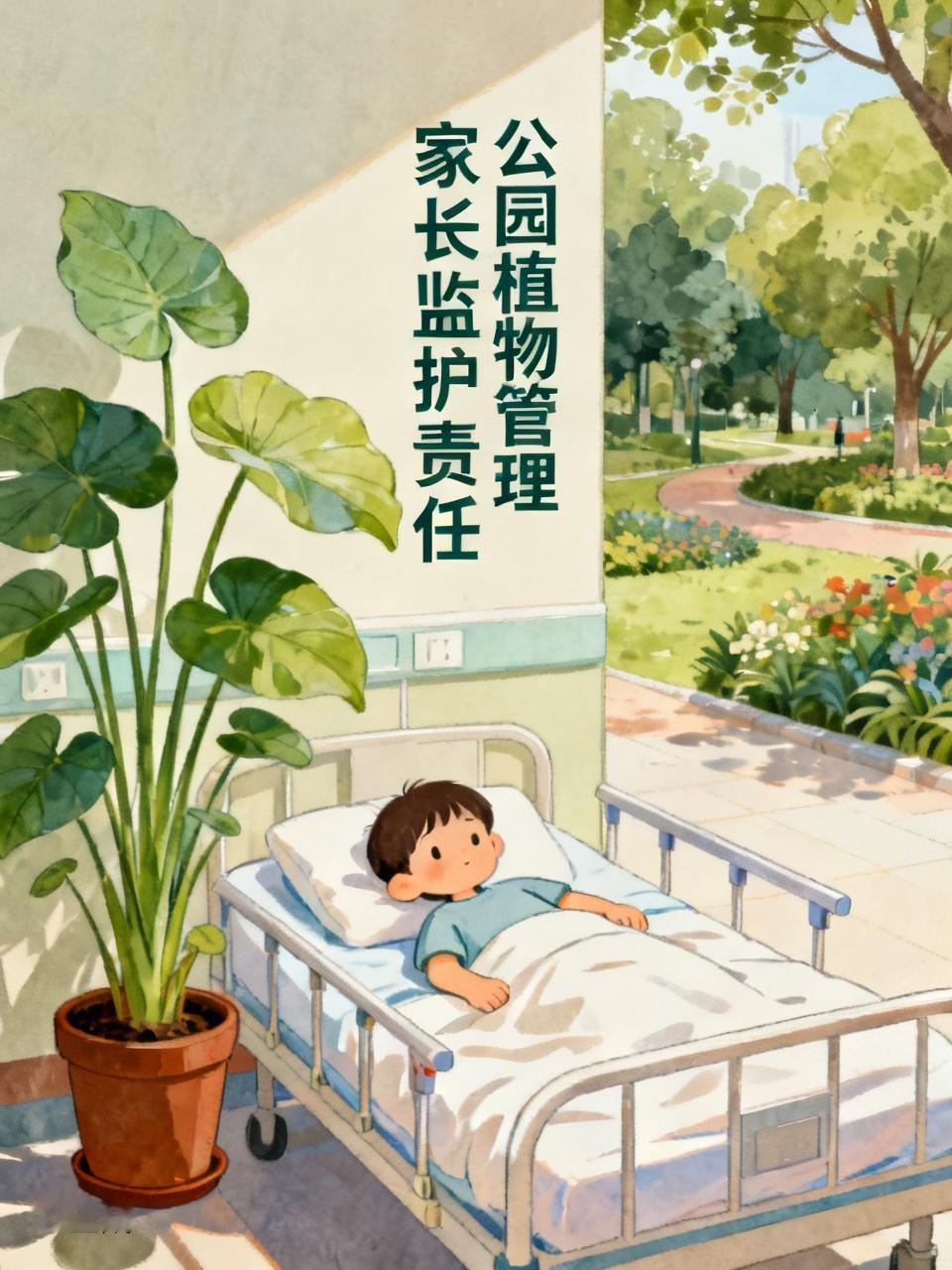 至于其他，什么公园为什么会有这种带毒的植物。那不是公园该管的，公园也没必须以及义